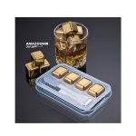 یخ استیل مکعبی بسته 4 تایی