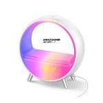 ساعت رومیزی هوشمند با اسپیکر و شارژر وایرلس