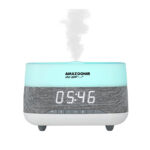 دستگاه بخور سرد همراه با اسپیکر و ساعت دیجیتال مدل Aroma