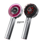 برس ماساژور سر برقی با مادون قرمز برند Breo مدل Scalp3