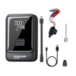 جامپ استارتر خودرو به همراه پمپ باد و پاوربانک مدل S03-L