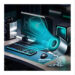 پنکه رومیزی شارژی Desktop Fan مدل H6-V8 - Image 5