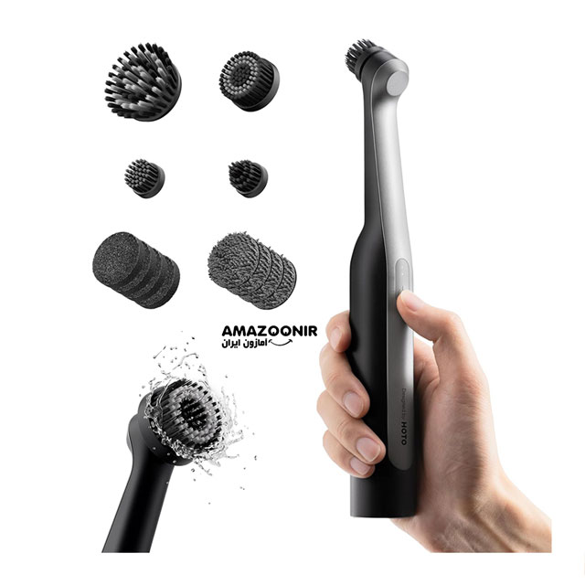 hoto-wand-cordless-spin-scrubber-1-amazoonir (1) اسکرابر چرخشی بیسیم Hoto Wand برند Hoto مدل QWQJA07 - Image 1