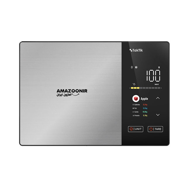 smart-digital-kitchen-scale-1-amazoonir (1) ترازوی هوشمند آشپزخانه با کالریشمار و نمایشگر دیجیتال - Image 1