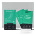 نوار سفیدکننده دندان زغالی برند IVISMILE مدل Dry PAP Charcoal Teeth Whitening Strips - Image 3