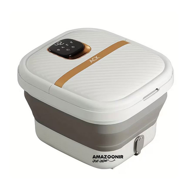 collapsible-foot-spa-bath-with-heat-1-amazoonir (1) وان ماساژ پای تاشو برقی با گرمکن مدل ACK - Image 1