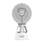 پنکه رومیزی شارژی چراغ LED برند سانفورد مدل SF6663MFN