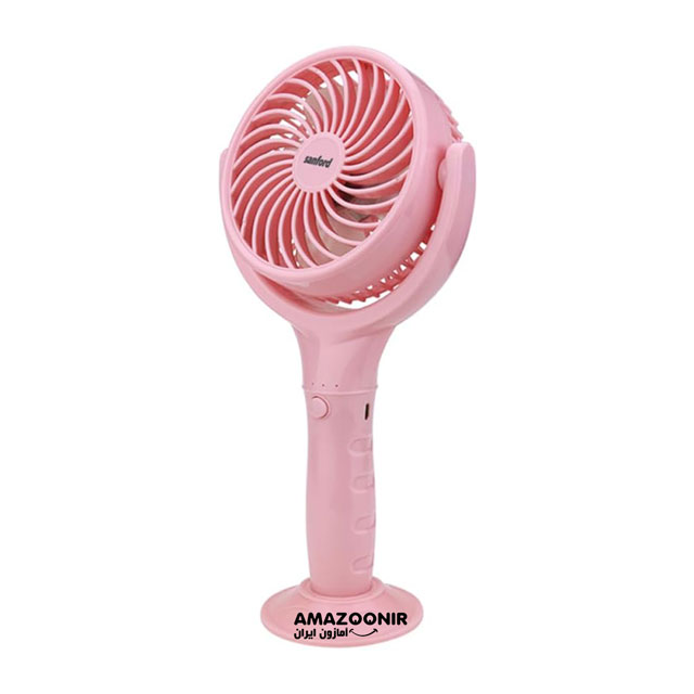 rechargeable-table-fan-sanford-sf936hfn-amazoonir (1) پنکه دستی شارژی برند سانفورد مدل SF936HFN - Image 1