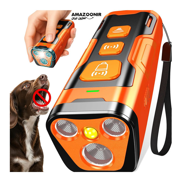 dog-bark-deterrent-device-yuyqa-yu-001-amazoonir (1) دستگاه ضد پارس سگ اولتراسونیک برند YUYQAمدل YU-001 - Image 1