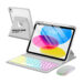 کاور کیبورددار EAMPANG برای iPad 11 A16 (2025) و iPad 10 (2022)