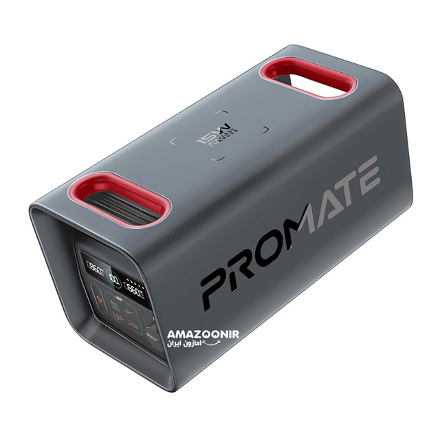 portable-power-station-promate-powertank-600-amazoonir (1) پاور استیشن قابل حمل پرومیت مدل LiFePO4 | 515Wh | PowerTank-600W - Image 1