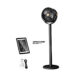 پنکه خورشیدی شارژی تلسکوپی با چراغ LED و تنظیم ارتفاع مدل S39 - Image 6